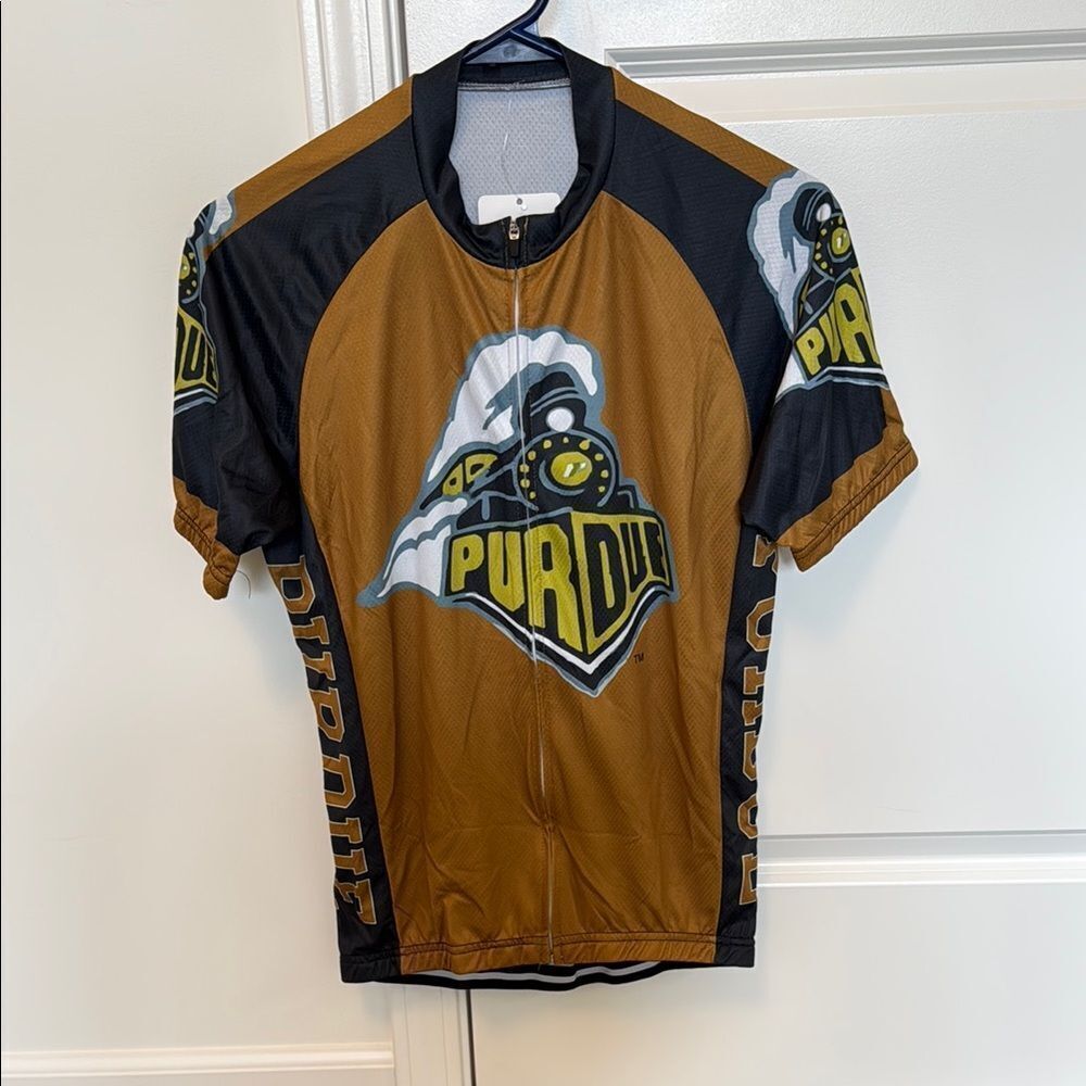 Purdue Black and Gold Cycling Jersey